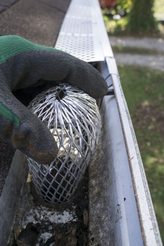 Gutter Cap Installation detail